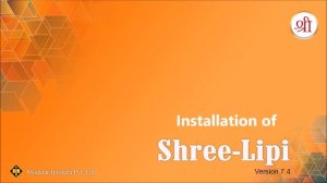 SHREE-LIPI 7.4 Full Version